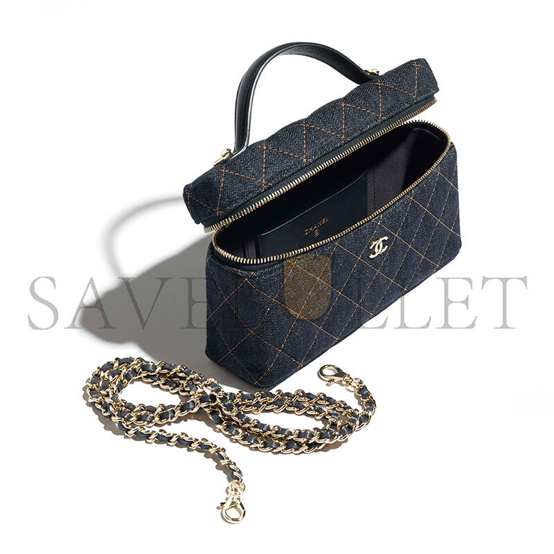 CHANEL CLASSIC VANITY WITH CHAIN AP4385 (19.5*17*5cm)